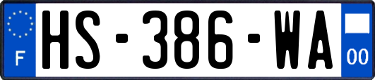 HS-386-WA