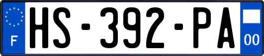 HS-392-PA