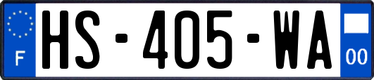 HS-405-WA