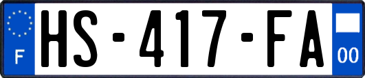HS-417-FA