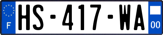 HS-417-WA