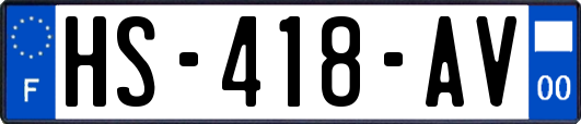 HS-418-AV