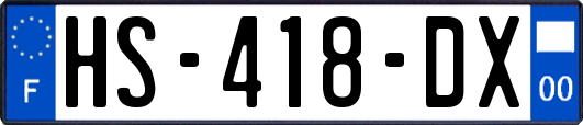 HS-418-DX