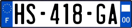 HS-418-GA