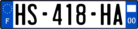 HS-418-HA