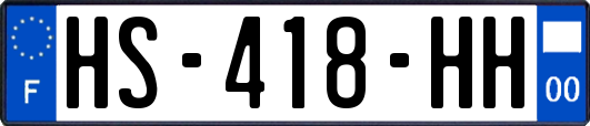 HS-418-HH