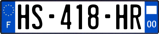 HS-418-HR