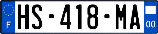 HS-418-MA
