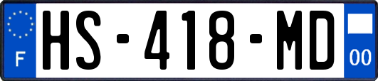 HS-418-MD