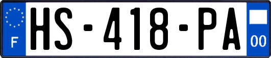 HS-418-PA