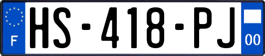 HS-418-PJ