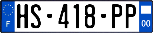 HS-418-PP