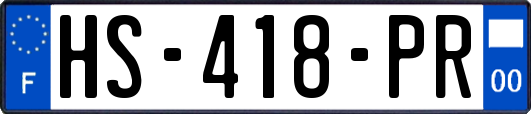 HS-418-PR