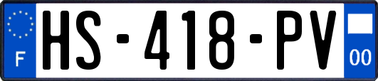 HS-418-PV
