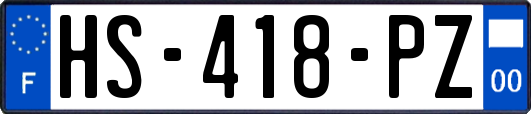 HS-418-PZ