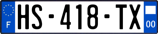 HS-418-TX