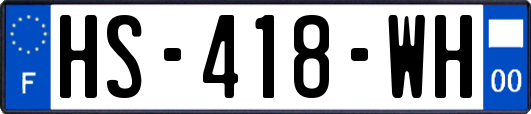 HS-418-WH