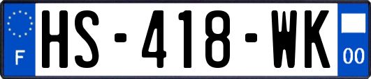 HS-418-WK