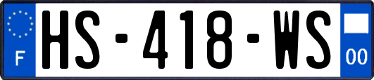 HS-418-WS