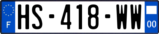 HS-418-WW