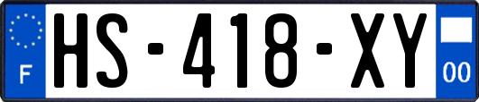 HS-418-XY
