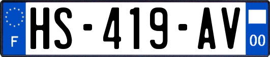 HS-419-AV