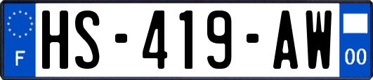 HS-419-AW