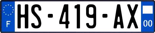 HS-419-AX