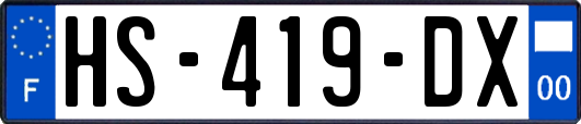HS-419-DX