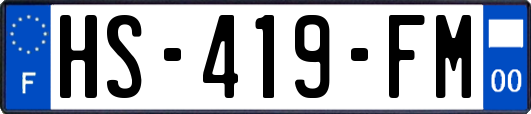 HS-419-FM