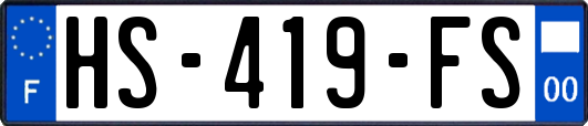 HS-419-FS