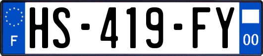 HS-419-FY