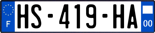 HS-419-HA