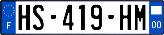 HS-419-HM