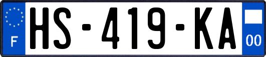 HS-419-KA