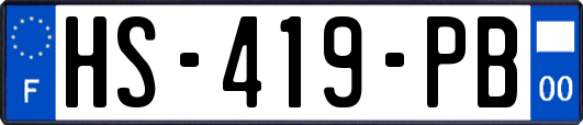 HS-419-PB