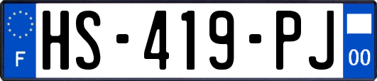 HS-419-PJ