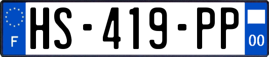 HS-419-PP