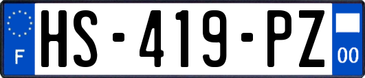 HS-419-PZ