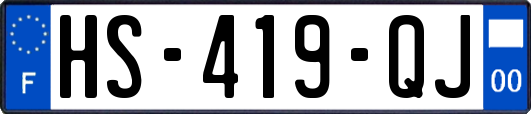 HS-419-QJ
