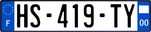 HS-419-TY