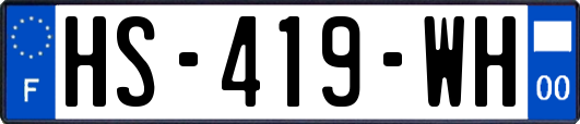 HS-419-WH