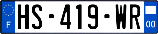 HS-419-WR