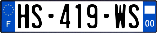 HS-419-WS