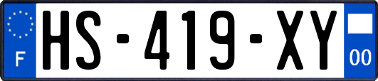 HS-419-XY
