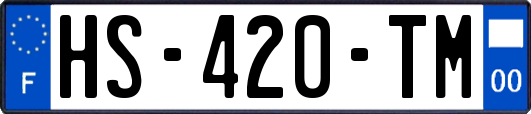 HS-420-TM