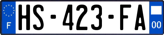 HS-423-FA