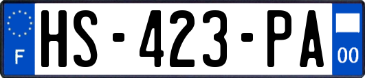 HS-423-PA