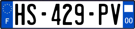 HS-429-PV