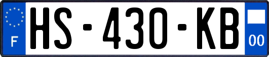 HS-430-KB